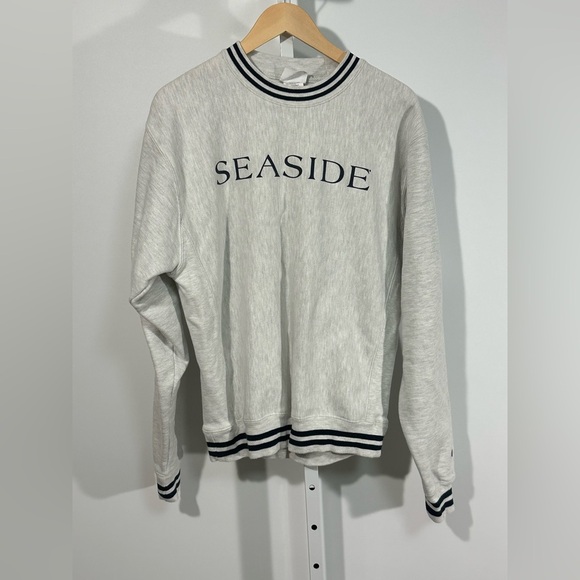 Champion Tops - Champion Reverse Weave “Seaside” Crewneck Sweatshirt – Women’s Medium